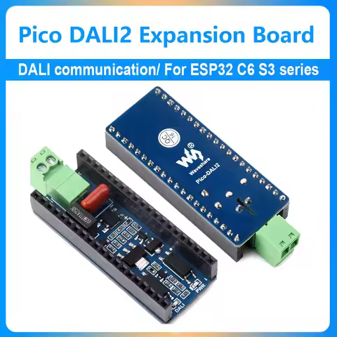 Pico DALI2 DALI communication Expansion Board For ESP32 C6 S3 control multiple LED