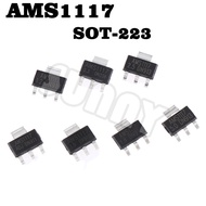 10pcs AMS1117 AMS1117-3.3V 1117-1.5V AMS1117-ADJ AMS1117-1.8V AMS1117-1.2V AMS117-5.0V AMS1117-2.5V 