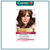 LOREAL EXCELLENCE CREME TRIPLE CARE HAIR COLOUR - 4 NATURAL BROWN 1S