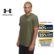 Under Armour Men's UA Icon Heavyweight Taping T-Shirt - GREEN (390)