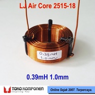 0.39mH 1.0mm AirCore Crossover Coil - LJ ACC 0.39mH 1.0mm 18AWG XO Inductor