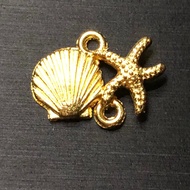 [Yuanshengjing] (G17) Shell Starfish Metal Accessories DIY Accessories Material Handmade Handmade Je