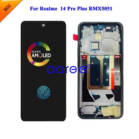 New Model Original AMOLED LCD Screen For Realme 14 Pro Plus RMX5051 LCD Display Screen Touch Digitiz