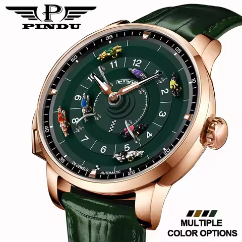 Pindu Horse Gambling Series Men's Full Automatic Mechanical Watch European Racing Roulette Entertain
