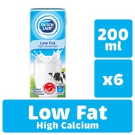 [Shop Malaysia] dutch lady purefarm uht milk - low fat (200ml x 6)