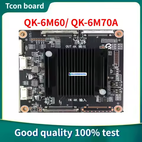 New QK-6M60A QK-6M70A Adapter Board 120HZ Frequency Doubling Board 4K To 4K Write-free Driver Replac