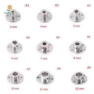 LILY 3/4/5/6/7/8/10/11/12mm rigid flange coupling motor guide shaft coupler uuu