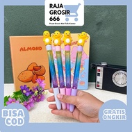 DINO NAILONG PGK-2190 GLITTER GEL PEN cute pen unique gift school stationery