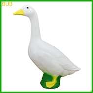 BUB Creative Geese Figurine Decors Animal Collectible Figurines Funny Geese Resin Craft Geese Orname