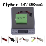 Ni-MH 3.6V 4500mah AA Battery With SM/JST/tamiya Plug For Rc toys Cars Tanks Trucks Robot Boats NiMH