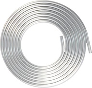 MuRealy 5/8 Aluminium Fuel Line, 25FT 1060 Grade Aluminium Tubing for Brake Line for Refrigeration T