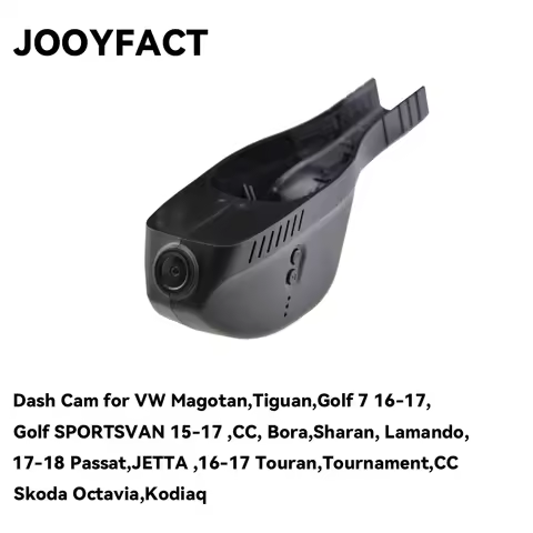 JOOYFACT A19 Dual Lens Dash Cam 4K 2K Car DVR Recorder with HDR Night Vision 2026 for VW Golf 7 Polo