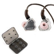 7Hz x Crinacle Zero:2 in Ear Monitor (Silver) + DUNU S&S Silicone Eartips