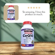 Kirkland Q10  300 mg 100 Softgels โคคิวเทน
