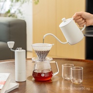 Coffee Pot Pour Over Kettle Equipment Grinder Household Gift Set Coffee Pour Over Hand Shake T9J5 Dr