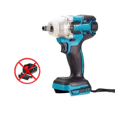 18V Cordless Electric Screwdriver Speed Brushless Impact Wrench Rechargable Drill Driver LED Light F