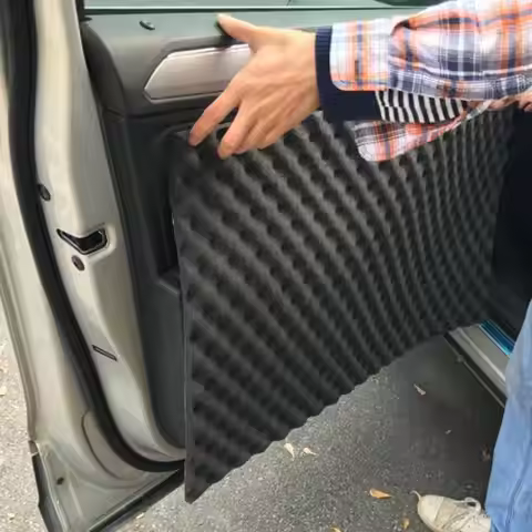 Anti Noise Insulation Sound Deadening Mat 18mm Thick Car Sound Proofing Foam Convenient Replace Car 
