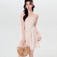 ONE-T | ชุดเดรสสไตล์ฝรั่งเศส 2 ชิ้น