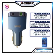 Remax 100W Type C Car Charger Super Fast Charging In Car Charger Remax Car Phone Charger Adapter