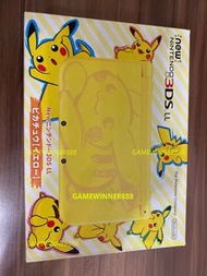 全新 3DSLL 日版 比卡超 限定版 New Nintendo 3DS LL [Pikachu Edition] (Yellow)  JAPAN Version