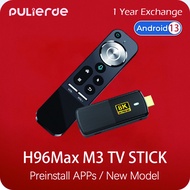 【Pre-install Apps】H96MAX M3 2GB 16GB Android Box Tv  RK3528 Android13 TV 8K 2.4G Voice remote control WiFi6 Bluetooth5.0 PULIERDE IPTV Malaysia Smart Set Top Box for TV