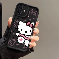 Silicone Phone Case for realme C71 C73 C75x C75 C63 C61 C67 C65 C53 C35 C55 HelloKitty Cat Matte Liq