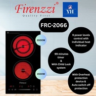 FIRENZZI 3500W DOMINO BUILD IN CERAMIC HOB FRC-2066