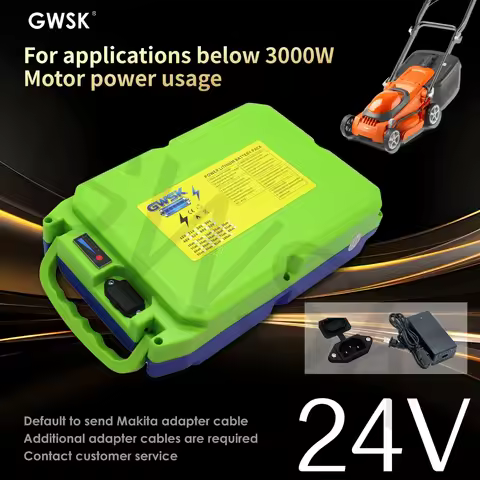 24V Lithium Battery A Grade 18650 Cells Multi Safety BMS Portable Kit with Charger for 24V Electric 