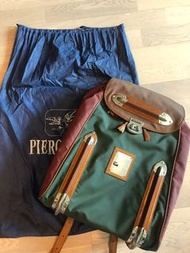 中古絕版真皮背包背囊 Rare Vintage Piero Guidi Lineabold Backpack Made in Italy leather bag NOT Louis Vuitton Gucci Chanel