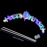 1pc Happy Birthday Sign for Birthday Party Decor Light Up Happy Birthday Led Signs for Backdrop Birt