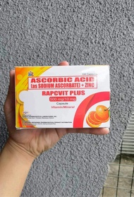 RAPCVIT PLUS 100 capsules  (Ascorbic Acid as Sodium Ascorbate + ZINC)