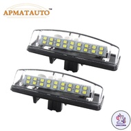 CU 2pcs No Error White 18SMD LED License Plate Light for Toyota Camry Aurion Prius Lexus IS300 LS430
