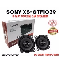 Sony XS-GTF1039 4" Inch 3 Way Speaker Extra Bass one pair 2pc Peak Power 210Watts (genuine)