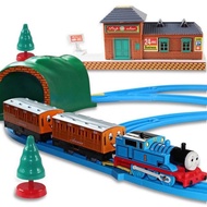 Children Thomas Track Train Toy Electric Locomotive Set 2-3-5-8 Years Old Educational Assembly Gift 