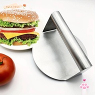 EUCALYTUSMY Stainless Steel Grill Press, Stainless Steel No Rust Smash Burger Press, Grill Press Rou
