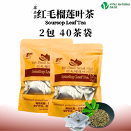 红毛榴莲叶茶 Soursop Leaf Tea 🌱 大自然的“抗癌战士” Nature’s Anti-Cancer Warrior 享用一杯红毛榴莲叶茶🍵，健康无病忧！