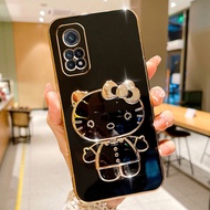 Redmi Note 11 Note 11S Redmi Note 11 Pro 5G Note 10 Pro Redmi 10C Note 9S Note 9 Pro Silicone soft Hello Kitty phone case cover casing stand