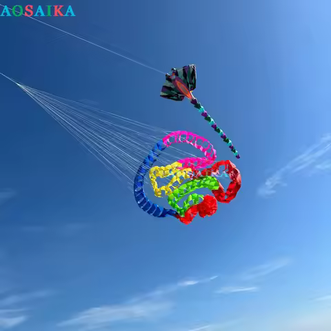 Cell catherine wheel kite the Turn the snake kite 40d Ripstop Nylon For Adults High Quality Colorful