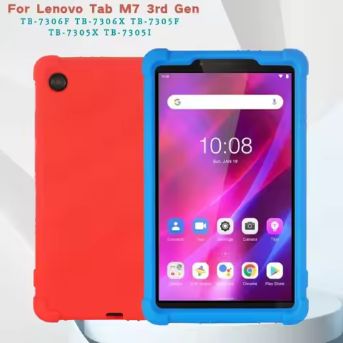 Soft Silicon Cover Case Shockproof Tablet Back Shell For Lenovo Tab M7 3 Gen 7inch TB-7306F TB-7306X