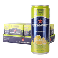 San pellegrino義大利西柚味果汁有氣水330ml×24罐飲品#平行進口