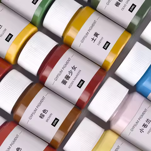 30ml Gypsum Cement Coloring Pigment Liquid Dyes Gypsum Concrete Plaster Mold DIY Jewelry Making Graf