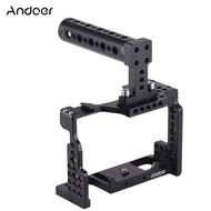 Camera Cage 1/4 Inch and 3/8 Screw Hole Aluminum Alloy Replacement for A7II A7IIIA7SII A7M3 A7RII A7