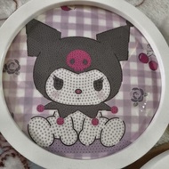 Diamond painting Round frame for table 18cm x 18cm