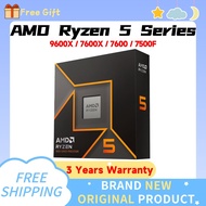 AMD Ryzen 5 9600X / 7600X / 7600 / 7500F / CPU Processors(Provide three-years warranty service)
