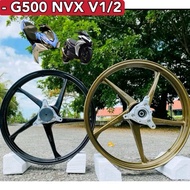 NEW NVX SPORT RIM NVX G500 NVX155 V1 V2 Sport Rim 5 Batang Black Bronze Copper NVX rim sp500 Bronze 