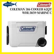COLEMAN 316 COOLER 62QT WHL5859 MARINE C
