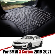 Leather Car Trunk Mat for BMW 330i 320i 3 Series G20 2021 2019 2020 Cargo Liner Tray Boot Cover Pad 