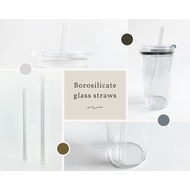 Glass Straws for Bubble Tea Cup