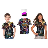 Custom Fullprint Children's T-Shirt New ROGER (DR.BEAST) MOBILE LEGENDS