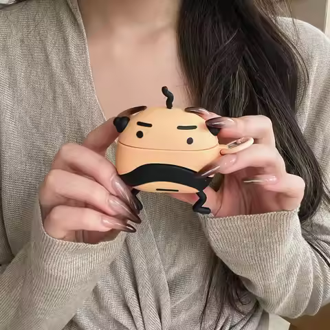 3D Cartoon Cute Strange Uncle Earphone Protective Cases for Airpods Pro3 Pro2 Pro 1 2 3 / Airpods 4